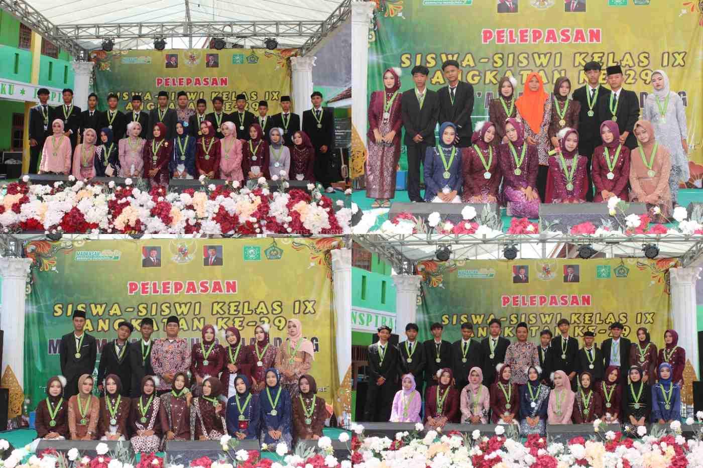 Dua Hari Penuh Kesan, Pelepasan Kelas IX Angkatan Ke-29 MTs Ma’arif NU 8 Siandong Sukses Digelar